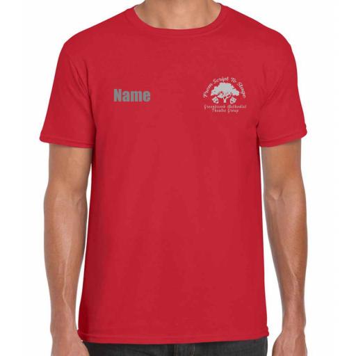 Greenbrook Methodist Theatre Group T-Shirt - Red