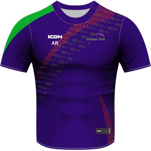CRICKET FIRST HYBRID MATCH SHIRT S/S - JUNIOR