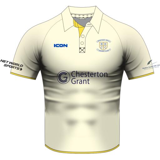 Northop Hall Cricket Club Match + Cricket Shirt S/S- Senior