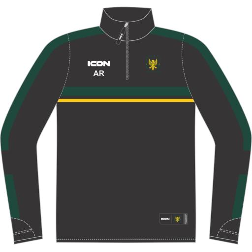Crossflatts Cricket Club Titan Sublimated Performance Sublimated Midlayer - Junior