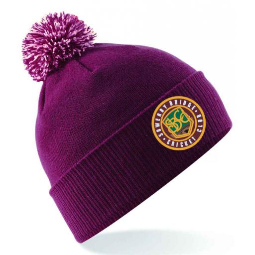 Sowerby Bridge Cricket Club Beanie Hat