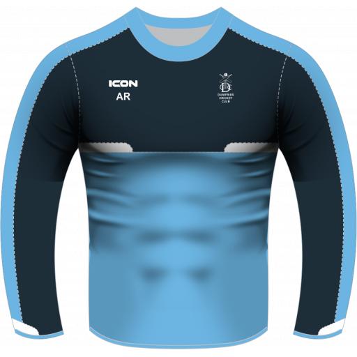 Dumfries Cricket Club Lavis T-Shirt L/S - Junior