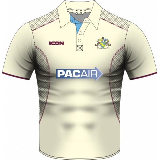 Cambridgeshire County Cricket Club PRO + CRICKET SHIRT S/S SENIOR