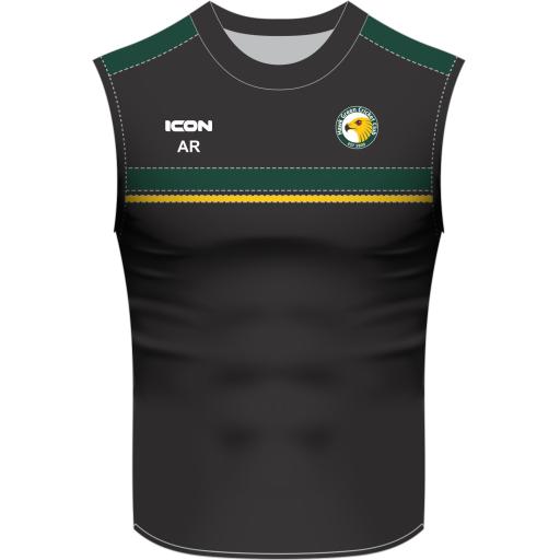 Hawk Green Cricket Club Titan Sleeveless T-Shirt - Senior