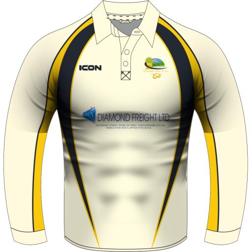 KNYPERSLEY CRICKET CLUB (JUNIOR SECTION) MATCH + CRICKET SHIRT L/S - SENIOR