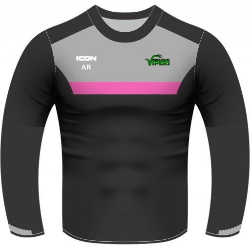 RIBBLE VALLEY VIPERS CRICKET CLUB Legacy T-Shirt L/S - Senior