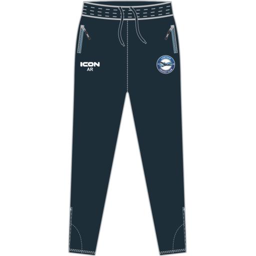 Lostock CC PERFORMANCE SKINNY FIT TRACK PANT - SENIORS