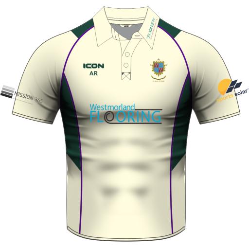 KENDAL CRICKET CLUB (SENIOR SECTION) Match + Cricket Shirt S/S - Junior