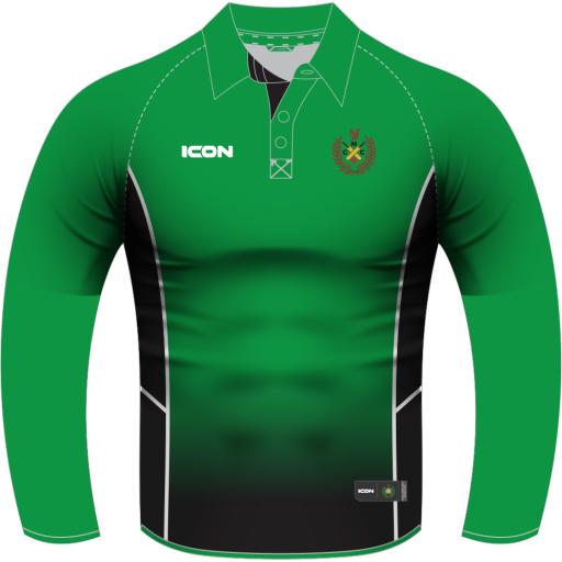 Monkswood Cricket Club HYBRID + MATCH SHIRT L/S SENIOR