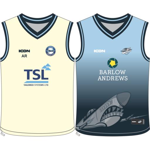 LOSTOCK CRICKET CLUB HYBRID REVERSIBLE SLIPOVER - SENIOR