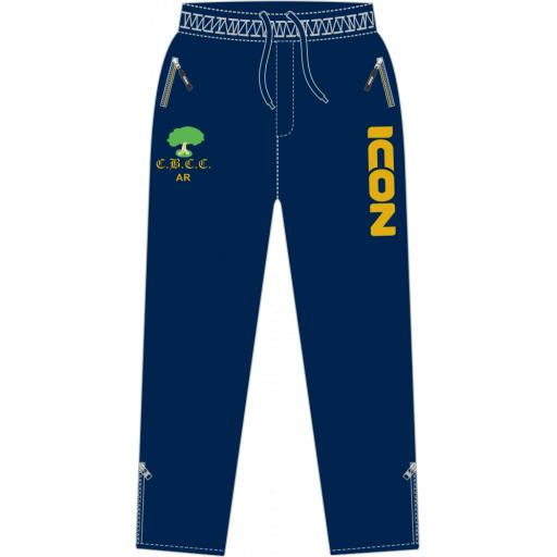 Colwyn Bay Cricket Club PERFORMANCE SLIM FIT TRACK PANT - SENIORS