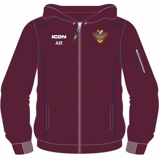 Eagley Cricket Club Full Zip Hoodie - Senior