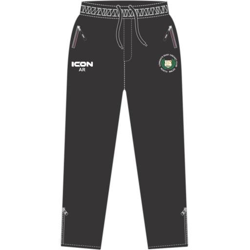 Connahs Quay Cricket Club PERFORMANCE SLIM FIT TRACK PANT - SENIORS