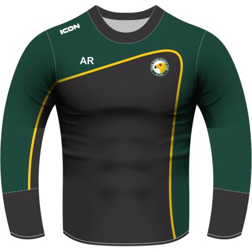 Hawk Green Cricket Club Velocity T-Shirt L/S - UNISEX FIT