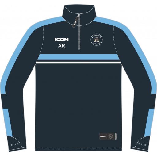 Bridgend Town Cricket Club Titan Sublimated Performance Sublimated Midlayer - Junior