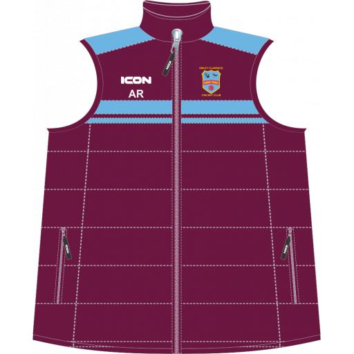 Emley Clarence Cricket Club Titan Bodywarmer - Junior