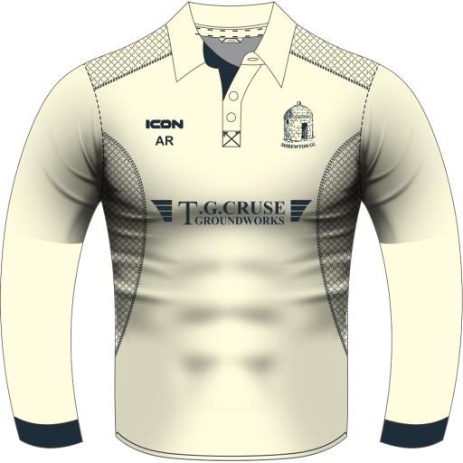 SHREWTON CRICKET CLUB PRO + CRICKET SHIRT L/S SENIOR