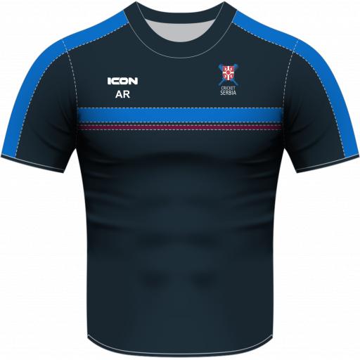 Cricket Serbia Titan T-Shirt S/S - Junior