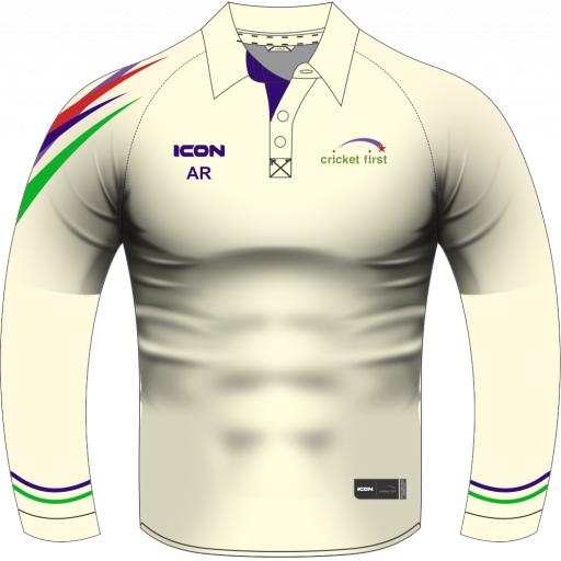 CRICKET FIRST Match + Cricket Shirt L/S- Junior