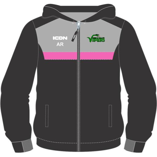 RIBBLE VALLEY VIPERS CRICKET CLUB Legacy Full Zip Hoodie - Junior