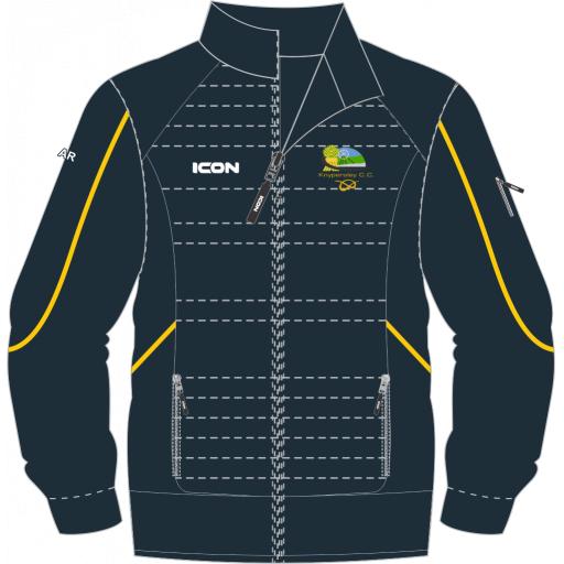 KNYPERSLEY CRICKET CLUB STADIUM SUB ZERO JACKET SENIOR