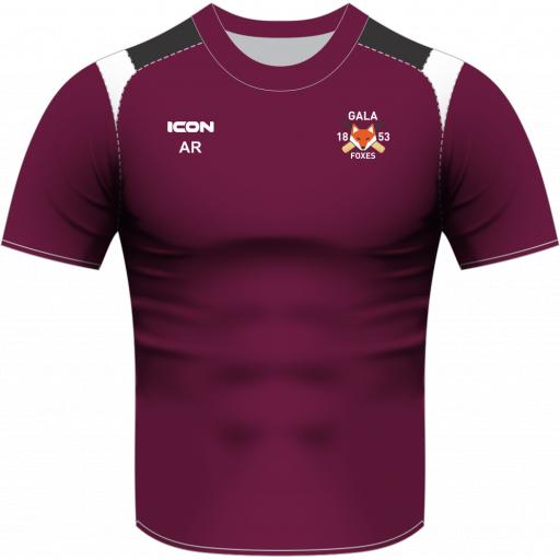 Gala Cricket Club Foxes Flash T-Shirt S/S - Senior