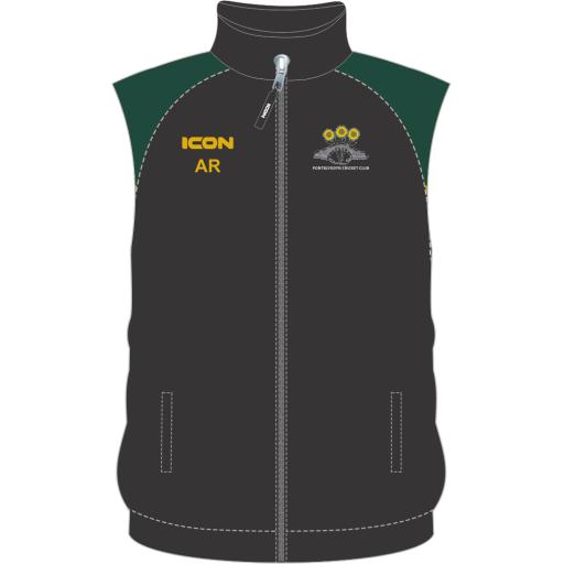 Pontblyddyn Cricket Club Racer Training Gilet - Senior