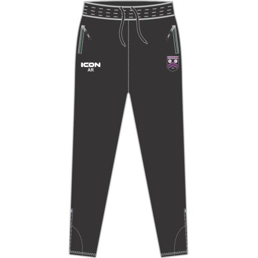 LASCELLES HALL CRICKET CLUB PERFORMANCE SKINNY FIT TRACK PANT - JUNIOR