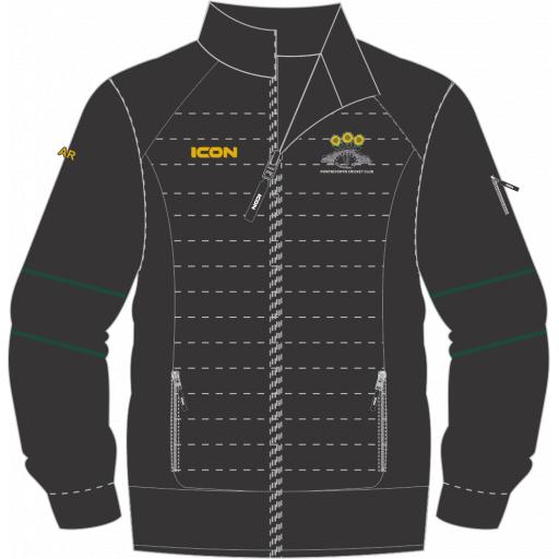 PONTBLYDDYN CRICKET CLUB STADIUM SUB ZERO JACKET SENIOR