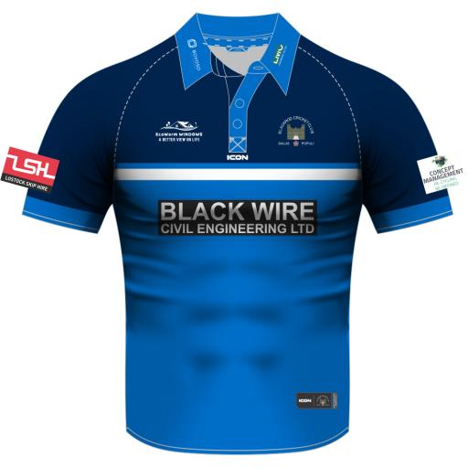 BLACKROD CRICKET CLUB HYBRID + MATCH SHIRT S/S SENIOR