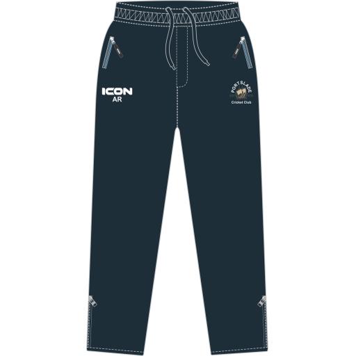 Portslade Cricket Club PERFORMANCE SLIM FIT TRACK PANT - SENIORS