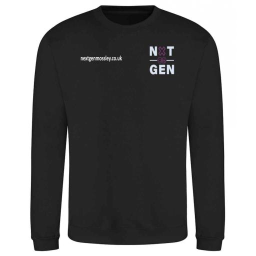 Next Gen Sweatshirt Black - ADULTS