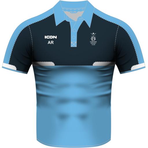 Dumfries Cricket Club Lavis Polo Shirt - Senior