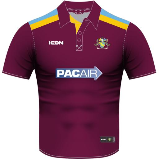 CAMBRIDGESHIRE COUNTY CRICKET CLUB HYBRID + MATCH SHIRT S/S JUNIOR