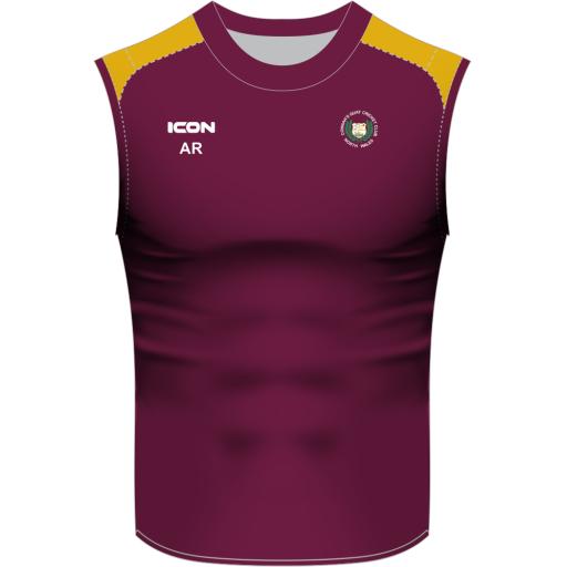 Connahs Quay Cricket Club Flash Sleeveless T-Shirt - Senior