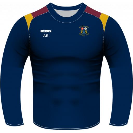 Austerlands Cricket Club Flash-T-Shirt L/S - Junior