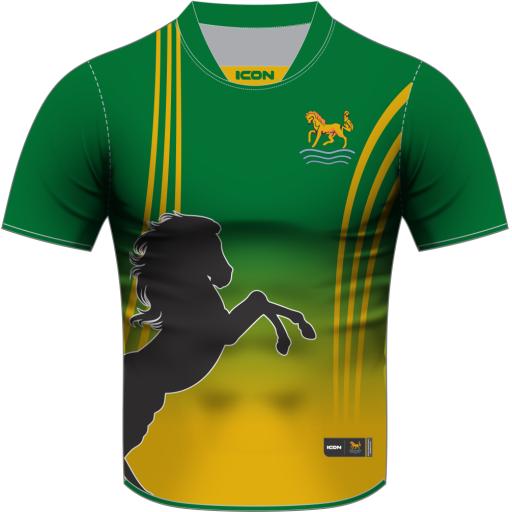 HORSFORTH CRICKET CLUB HYBRID MATCH SHIRT S/S JUNIOR