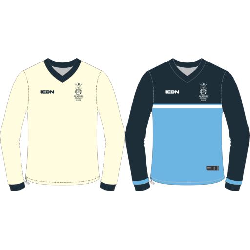 DUMFRIES CRICKET CLUB HYBRID REVERSIBLE SWEATER - JUNIOR