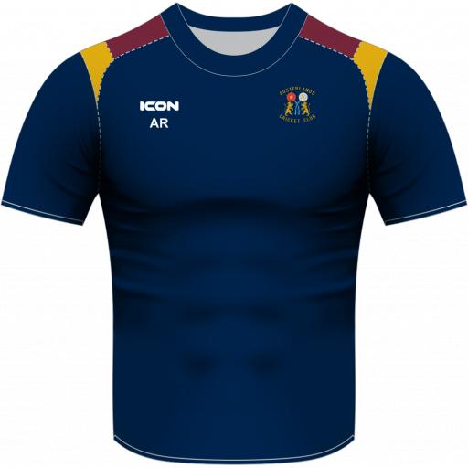Austerlands Cricket Club Flash T-Shirt S/S - Senior
