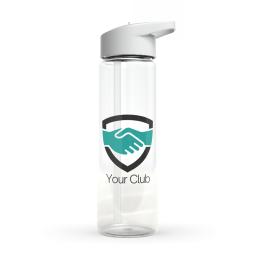 Club branded clear water bottle.png