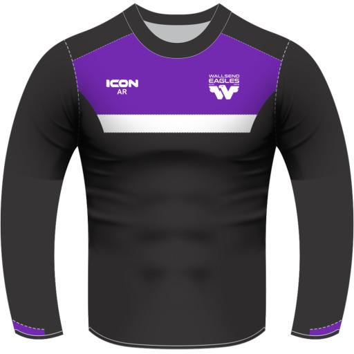 Wallsend Eagles Rugby League Football Club Legacy T-Shirt L/S - Senior