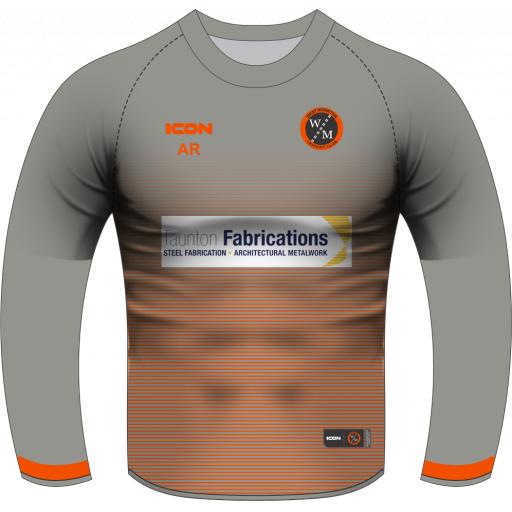 WEST MONKTON CRICKET CLUB HYBRID MATCH SHIRT L/S JUNIOR