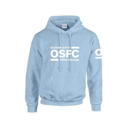 Oldham Sixth Form College Hoodie - Design 1 with White Print