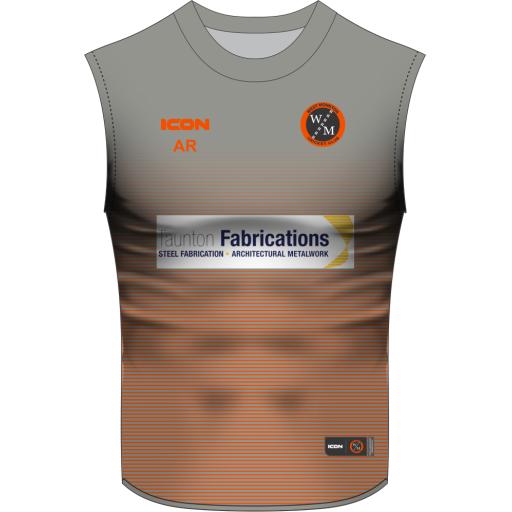 WEST MONKTON CRICKET CLUB HYBRID MATCH SLEEVESLESS T-SHIRT JUNIOR