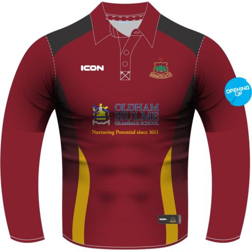WERNETH CRICKET CLUB HYBRID + MATCH SHIRT L/S Junior