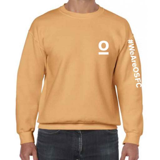 Oldham Sixth Form College Sweatshirt - Design 2 with White Print