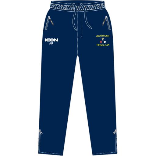 MICKLEHURST CRICKET CLUB PERFORMANCE SLIM FIT TRACK PANT - JUNIOR