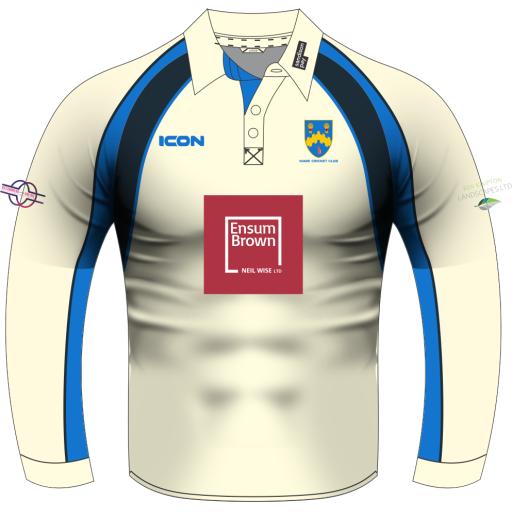 Ware Cricket Club Match + Cricket Shirt L/S- Senior