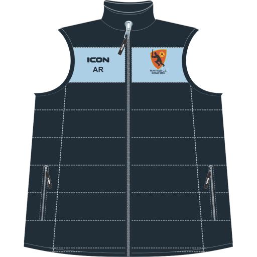Mayfield Cricket Club Bodywarmer - Senior