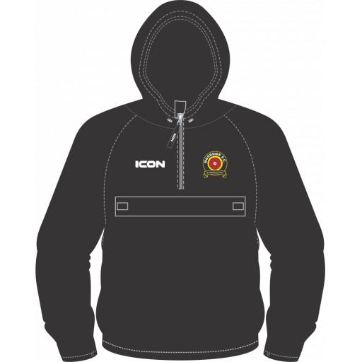 MOORSIDE FC PRO PERFORMANCE RAIN JACKET HALF ZIP JUNIOR